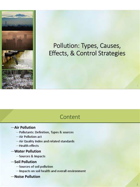 Viral Pollution Causes Effects And Control Pdf Update