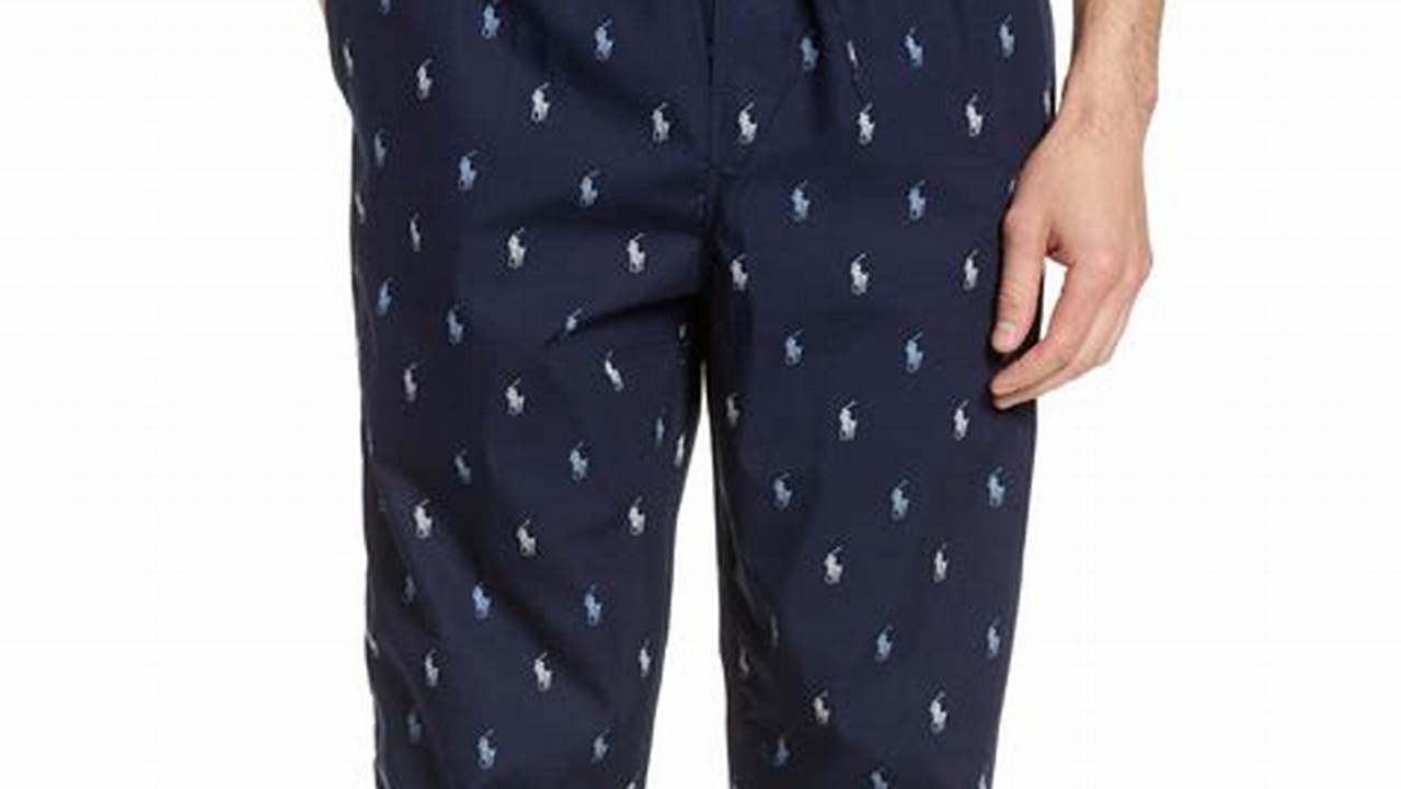 Unveiling the Comfort and Style of Polo Pajama Pants: A Cozy Revelation