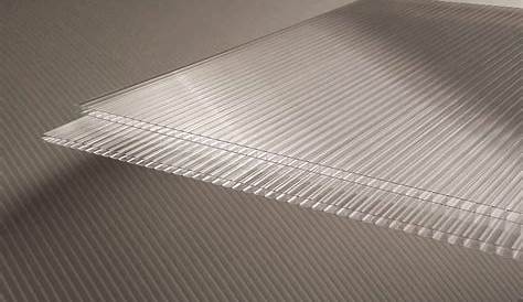 Polycarbonate 4 Mm mm Clear Twinwall Sheet