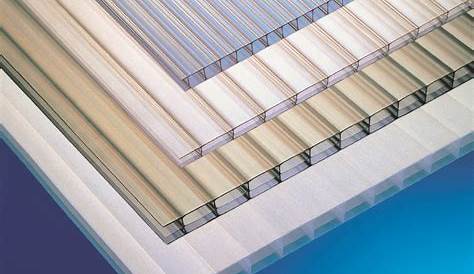 Polycarbonate Roof Sheeting Sizes 16mm Clear Plastic ing Sheets For