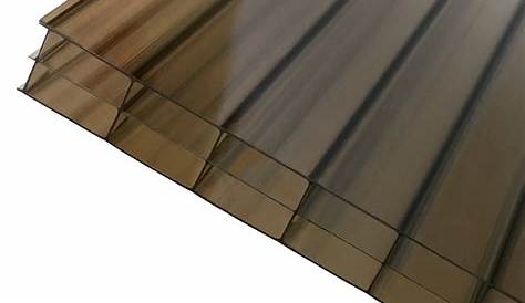 Polycarbonate Sheet Roofing Price 4 Mm Thick 7' X 39' UV Plain