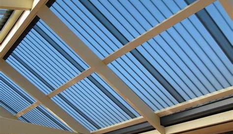 Polycarbonate Sheet Roofing 10mm Bronze Twinwall 2100mm