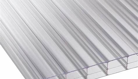 Polycarbonate Transparent Roof Sheet Bastion 2 5m Clear ing Bunnings Warehouse