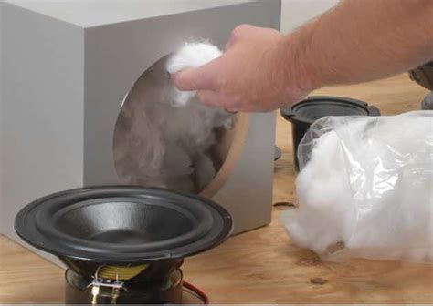 Polyester Fiber Stuffing For Subwoofer