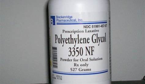 Polyethylene Glycol 3350 Dangers BASE E (POLYETHYLENE GLYCOL 8000 MW, NF) PCCA