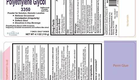 Polyethylene Glycol 3350 NF 8.3 oz by Breckenridge