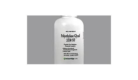 PEG 3350 polyethylene glycol 3350 powder, for solution