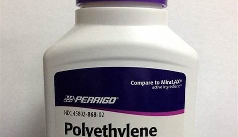 Polyethylene Glycol 3350 Usp Powder For Oral Solution Uses Side Effects Interactions