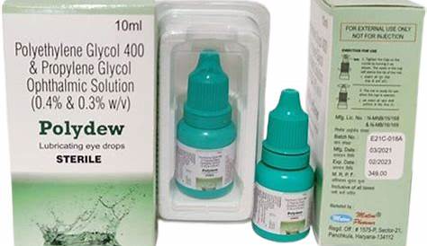 Polyethylene Glycol 400 And Propylene Glycol Eye Drops Uses In Hindi NDC 01130896 Good Sense Lubricant