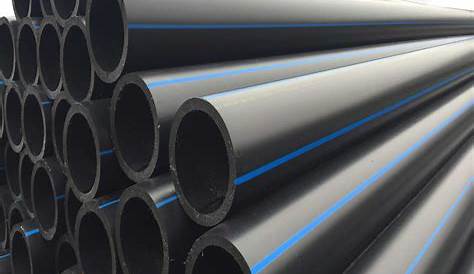 Polyethylene Pipes For Water Supply High Density HDPE Pipe Black