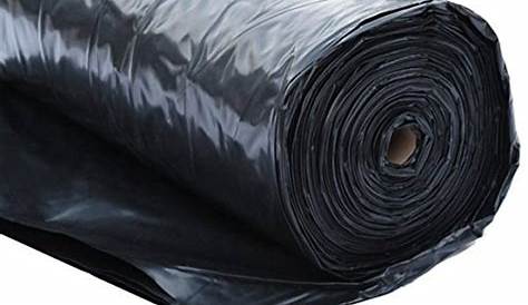 6 Mil Polyethylene Sheeting Roll (20’ x 100’) Black