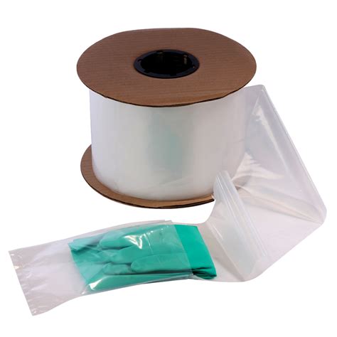 polyethylene bags on a roll