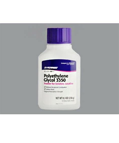 polyethylene glycol 17 grams