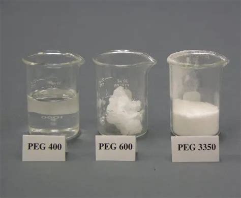 polyethylene glycol 3350 solubility