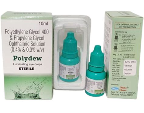 polyethylene glycol 400 and propylene glycol