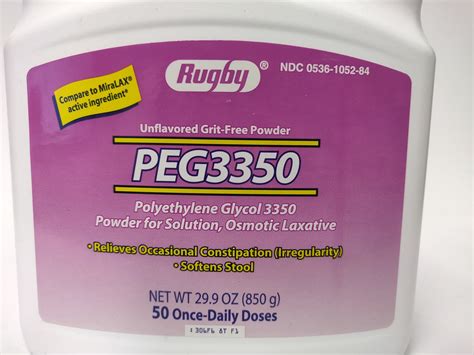 polyethylene glycol powder 3350