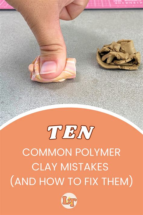 Polymer clay beginner mistakes