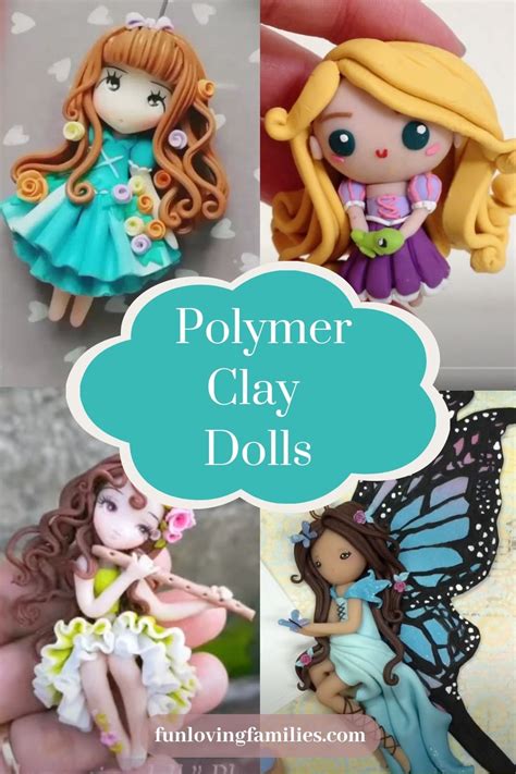 Polymer clay dolls creative