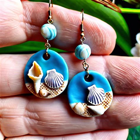 Polymer clay earrings patterns