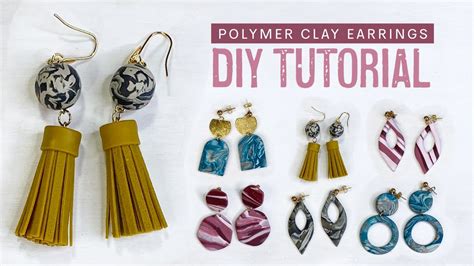 Polymer Clay Earrings: Unleash Your Creativity and Craft Stunning Accessories