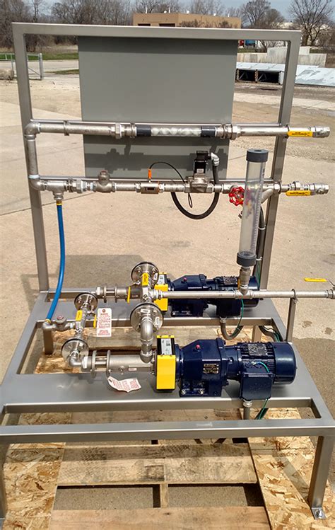 polymer injection system wastewater
