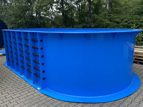 polymer pool wall panels