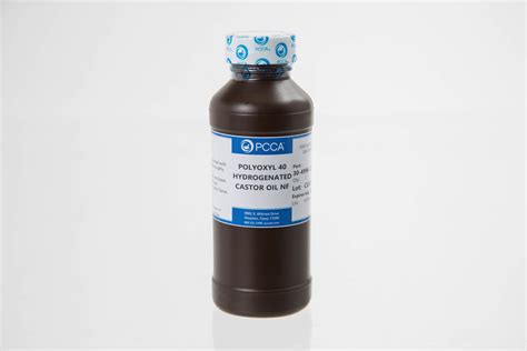 polyoxyl 40 castor oil