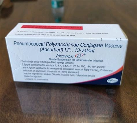 polysaccharide conjugate vaccine example