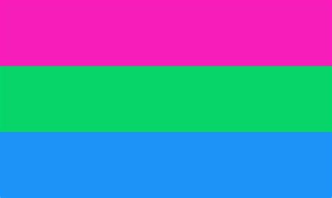 polysexual flag color codes