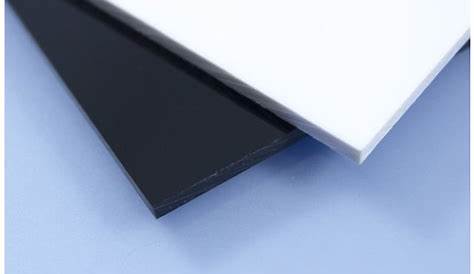 Polystyrene Choc Thermoformage Plaque Rigide Contact Abaqueplast