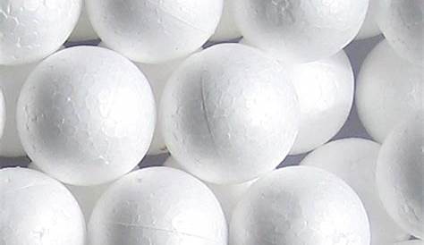 Polystyrene Styrofoam Ball Shape White Foam 150mm Craft