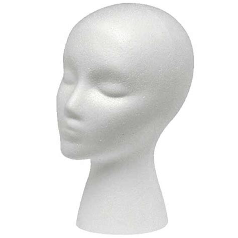 Polystyrene Bust Head