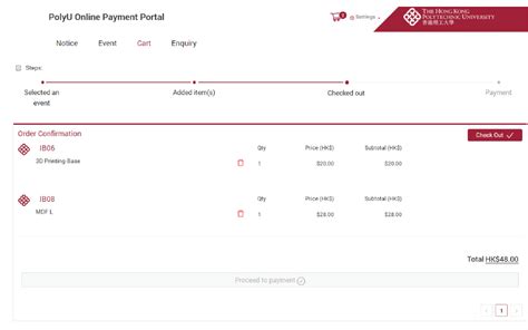 polyu online payment portal
