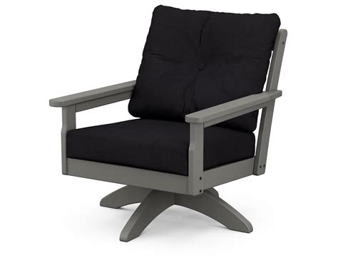 polywood vineyard swivel chair