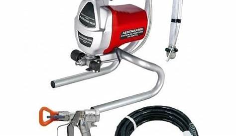 Pompe Peinture Airless Aeromax 600 De 550w Avec Pistolet Buse Et Tuyau AEROMAX07