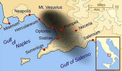 Pompeii Map 79 Ad City Officials Reveal New Evacuation Plan In Case