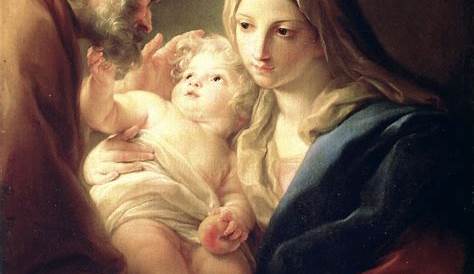 Pompeo Batoni Sacra Famiglia Atlante Dell'arte Italiana Holy Family, Family Painting