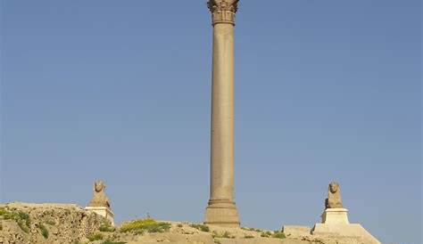 Pompeys Pillar Egypt Pompey's Monument In Thousand Wonders