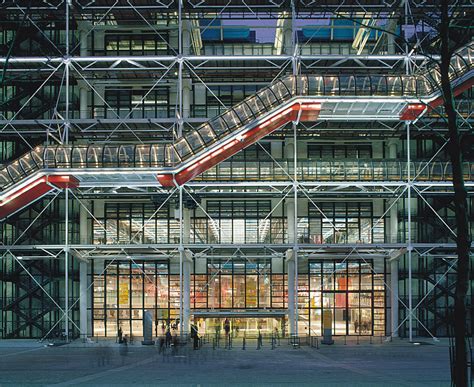 pompidou center structure