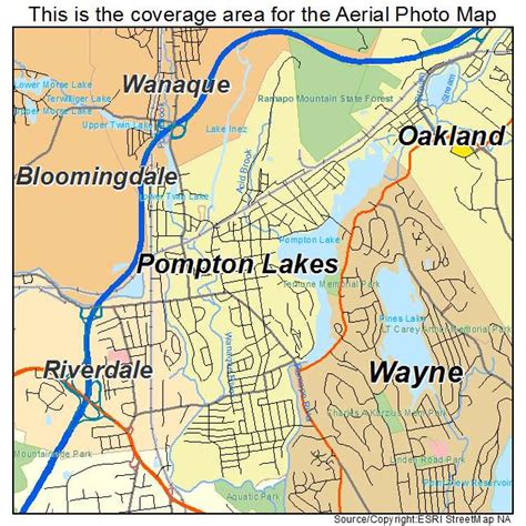Pompton Lakes Map