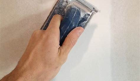 Poncer un mur en placo Resine de protection pour peinture
