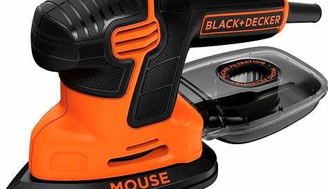 Ponceuse Black Et Decker Mouse Ka 2000 120W 3 Accessoires KA BLACK+DECKER