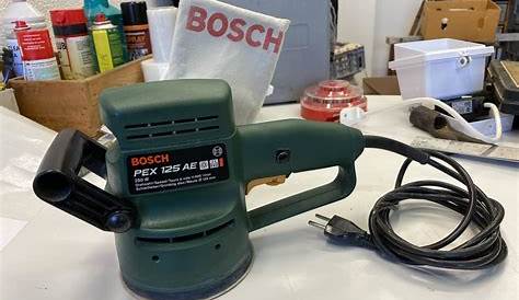 Ponceuse Bosch Pex 125 Ae Excentrique 400 AE, 350 Watt, MM