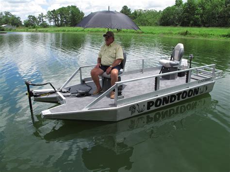 pond boat for fishing