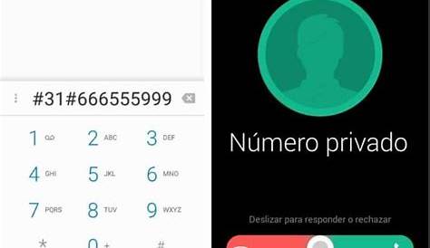 Como Marcar Y Que Mi Numero Aparezca Privado - Cardescu