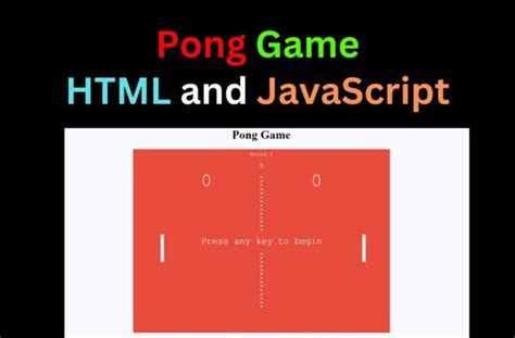 Pong Game Javascript