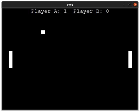 Pong Game Python Replit