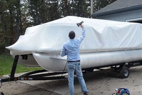 pontoon boat shrink wrap kit