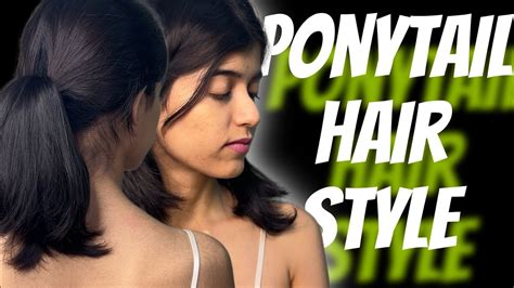 ponytail hairstyle meaning in bengali