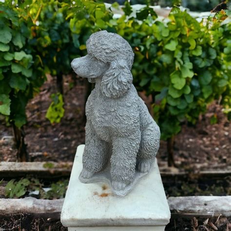Poodle Statues Garden